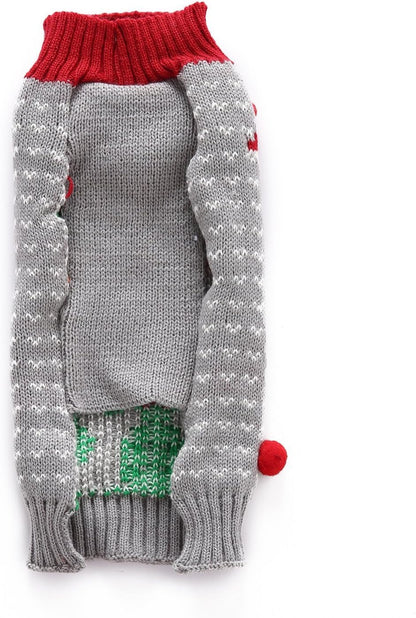 Festive Ugly Christmas Dog Sweaters - Cozy Winter Knitwear for Your Furry Friend!